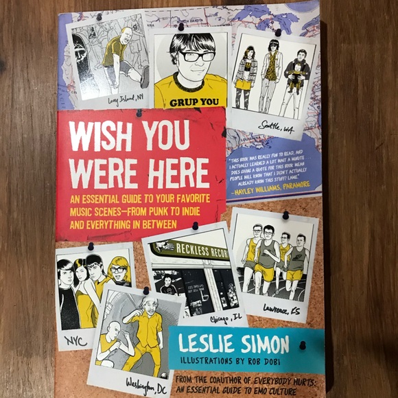 Harper Other - Wish You Were Here by Leslie Simon - essential guide to music from punk to indie